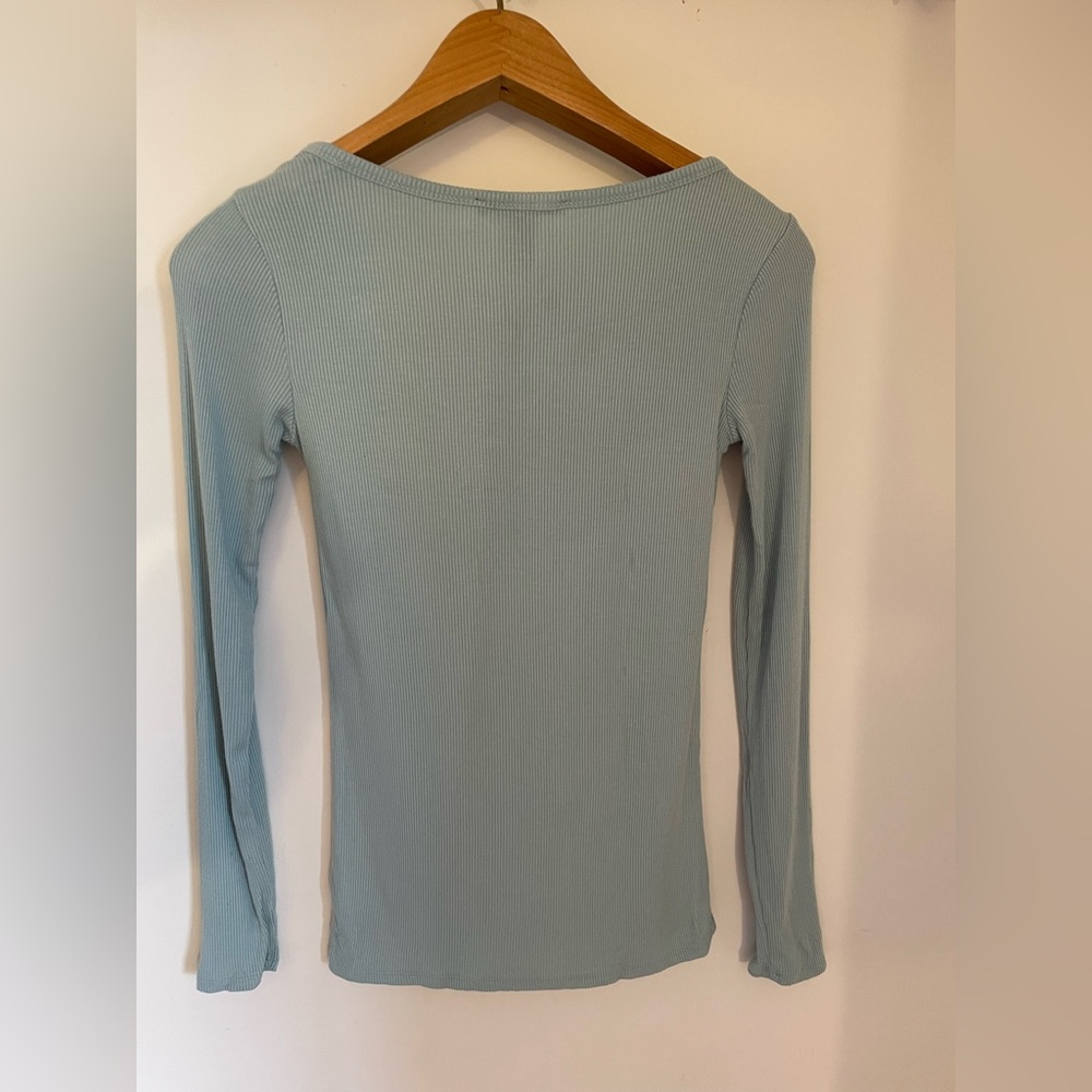 Teal Long Sleeve Top
